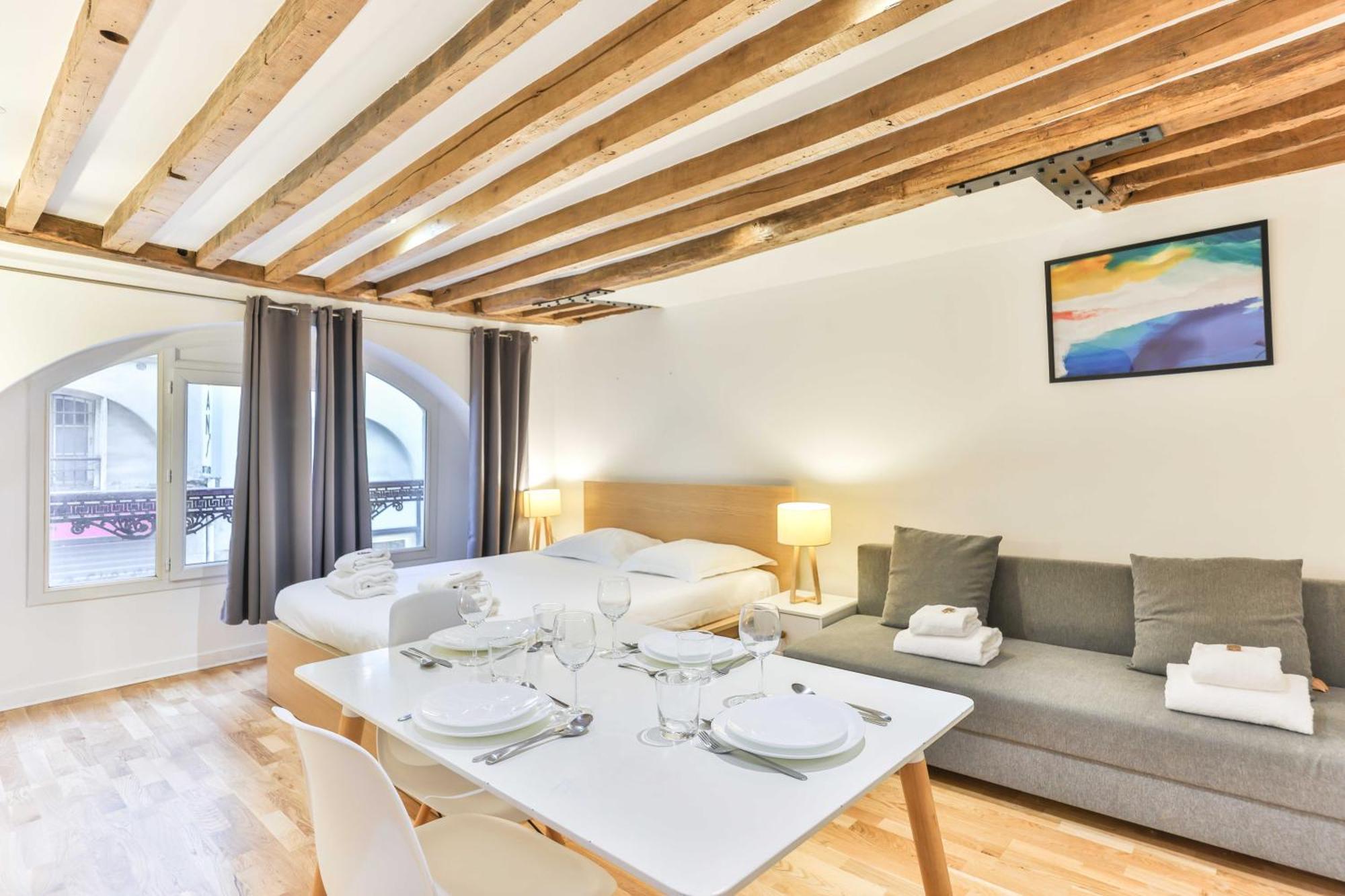 Apartmán Dazzling Studio Caire Paříž Exteriér fotografie