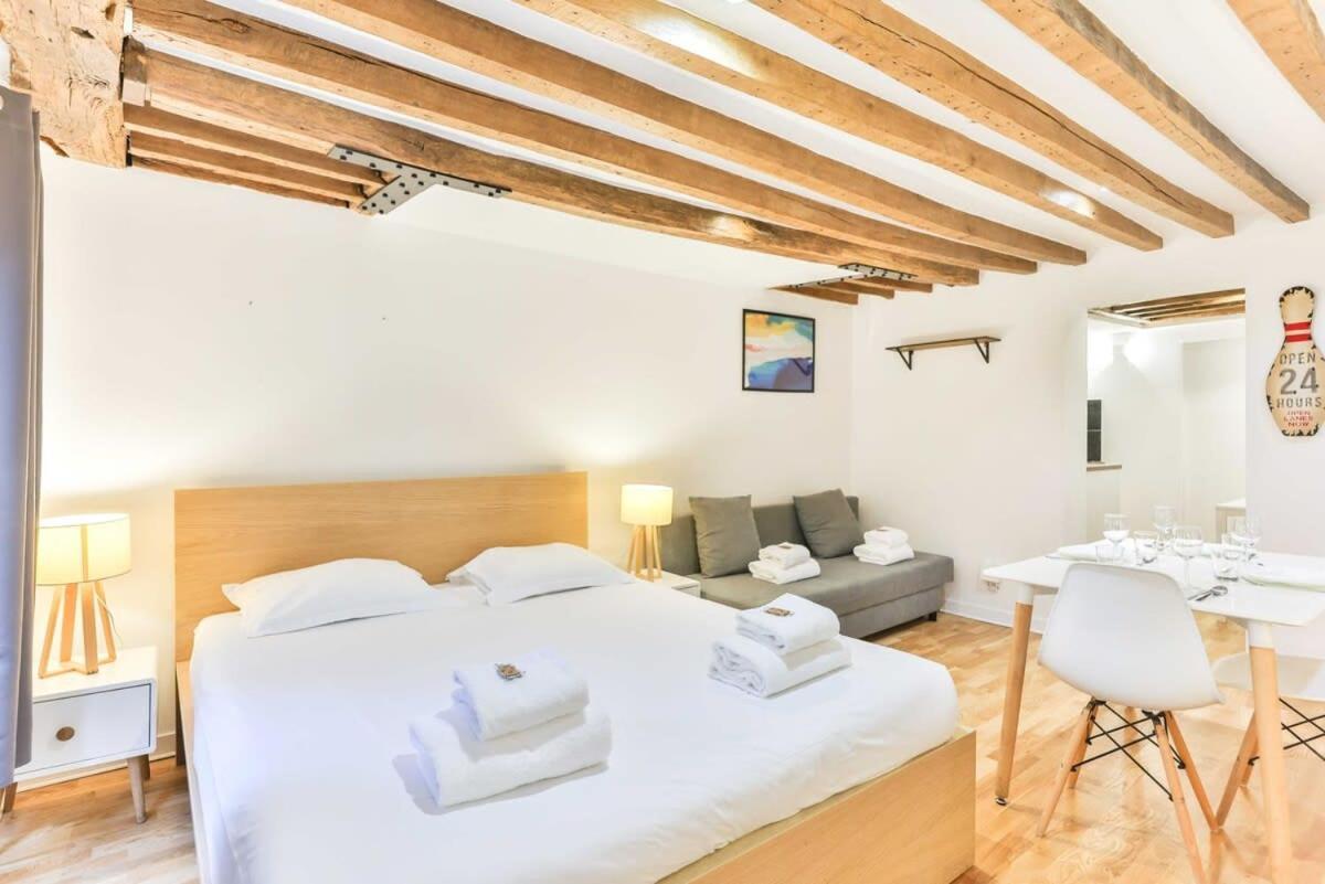 Apartmán Dazzling Studio Caire Paříž Exteriér fotografie
